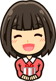 ラッピングした手作りチョコを渡す女性のイラスト