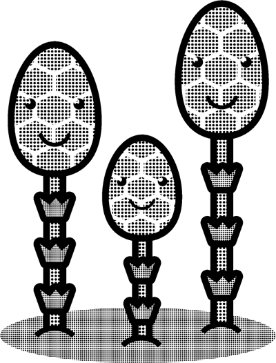 かわいいつくしイラスト