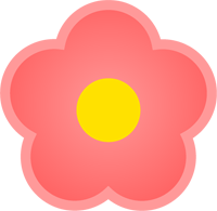 梅の花イラスト/単純