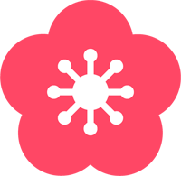 梅の花イラスト/抜き