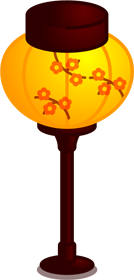 ぼんぼりイラスト