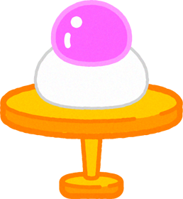 飾り餅イラスト