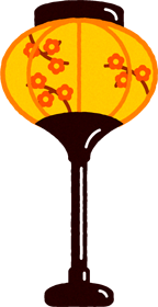 ぼんぼりイラスト