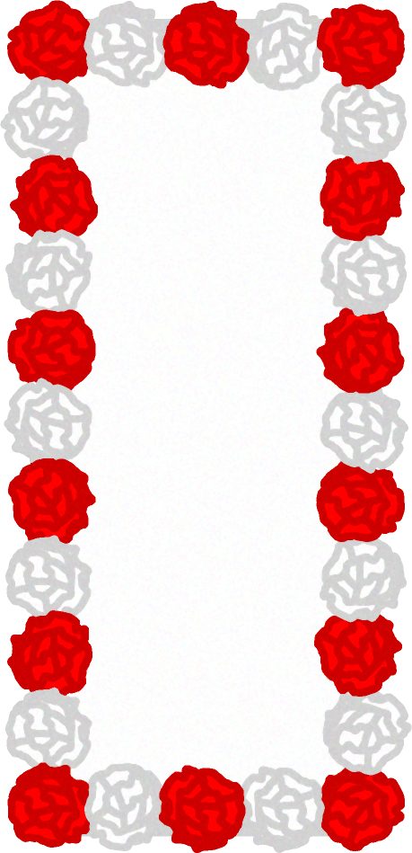 花飾りイラスト