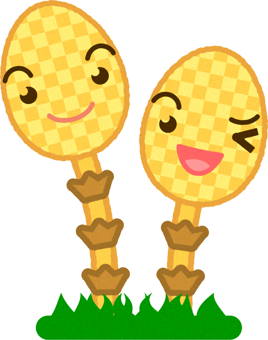 かわいい筑紫のイラスト