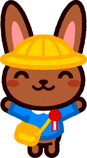入園式のイラスト/野ウサギ