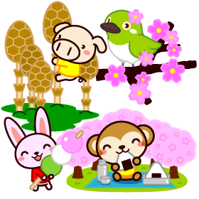 4月イラスト/春