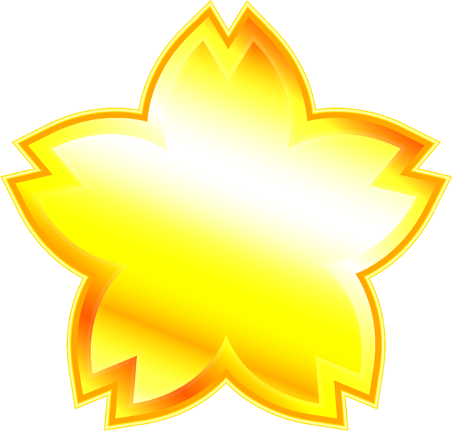 桜イラスト/金色