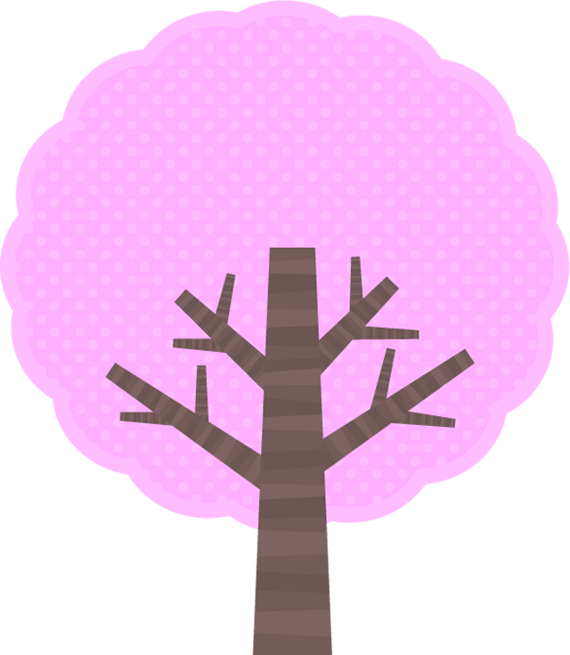桜の木イラスト