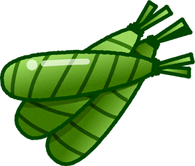 ちまきイラスト/3つ