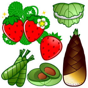 5月の食べ物イラスト