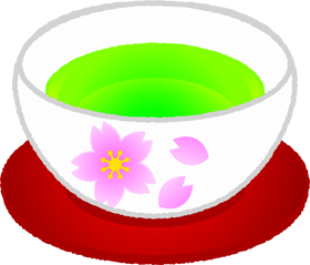緑茶イラスト
