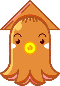 イカさんウィンナーのイラスト