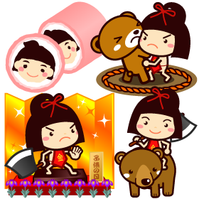 金太郎イラスト