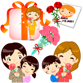 母の日イラスト