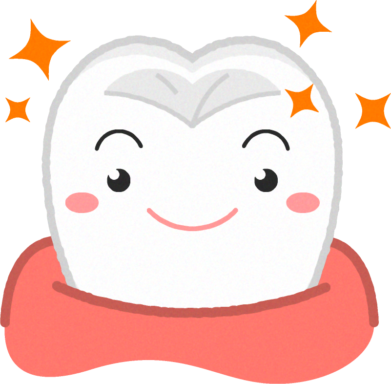 歯を歯ブラシで磨くブタのイラスト