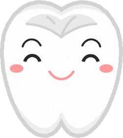 歯イラスト/ニッコリ