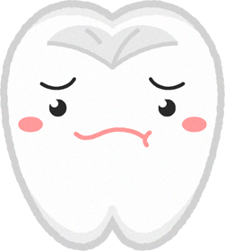 歯イラスト/不満