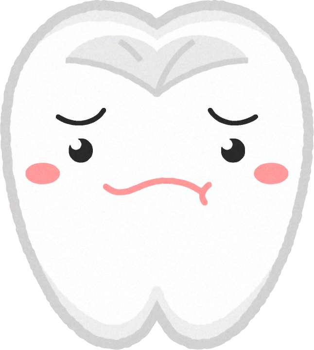 歯イラスト/不満