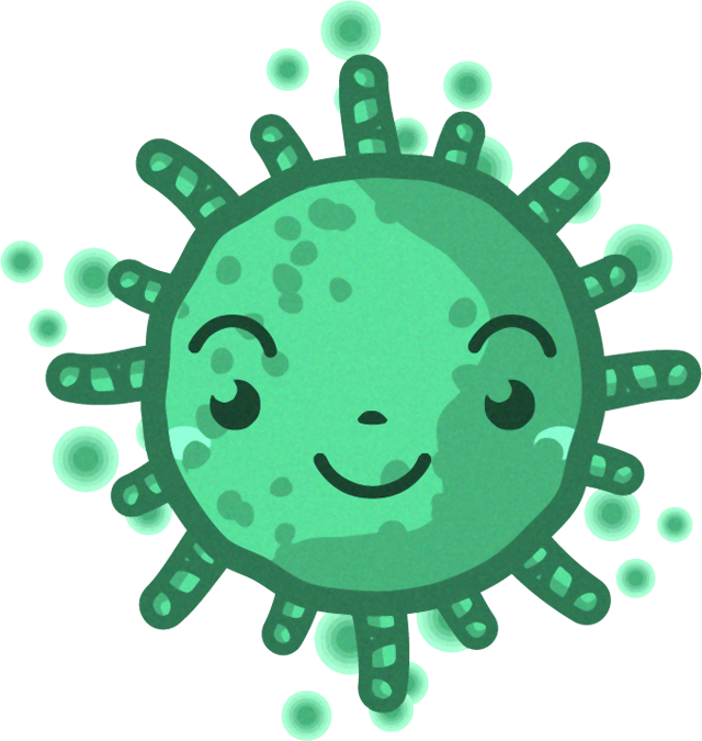 アオカビのイラスト