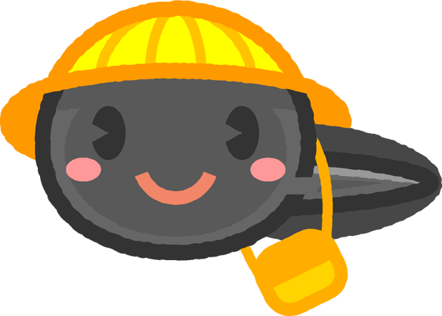 通園するオタマジャクシのイラスト