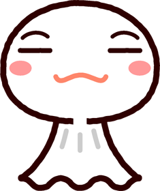 てるてる坊主イラスト/誇らしげ