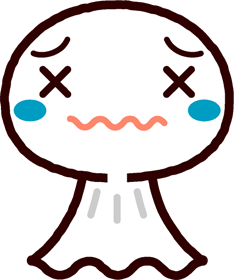てるてる坊主イラスト/もうムリ