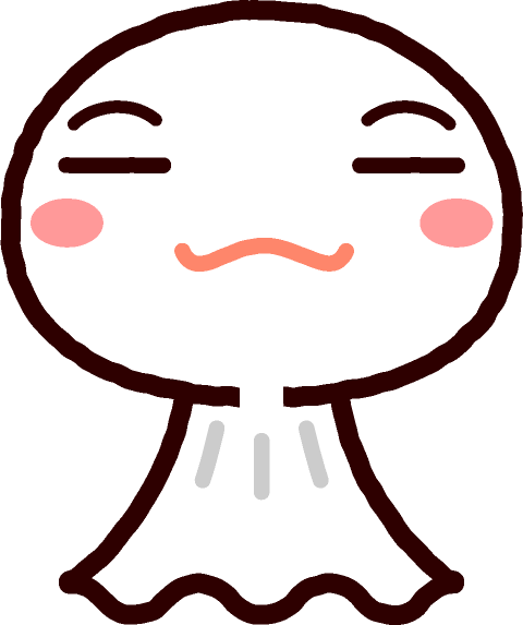 てるてる坊主イラスト/誇らしげ