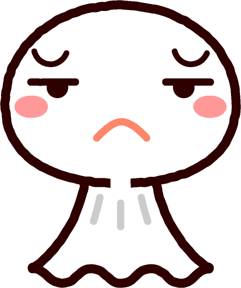 てるてる坊主イラスト/納得いかない