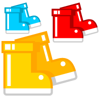長靴のイラスト2