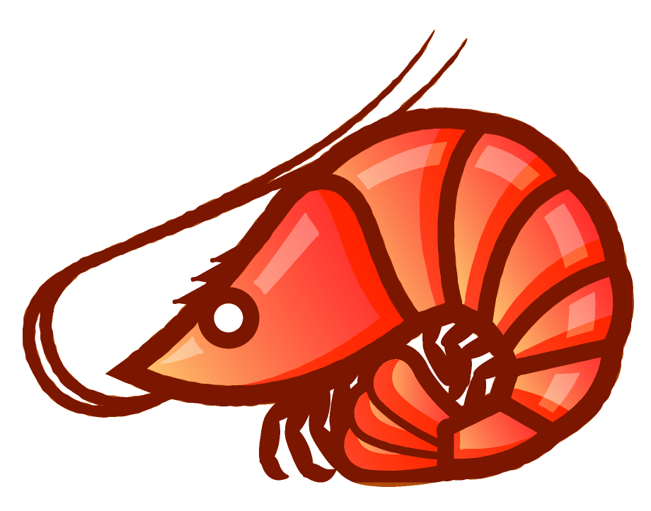 海老イラスト/BBQ