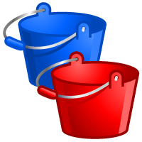 バケツのイラスト