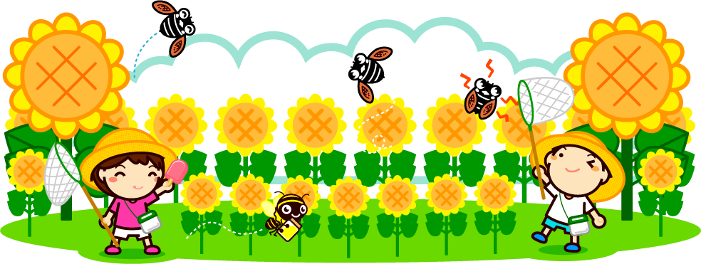 夏休みをイメージしたイラスト