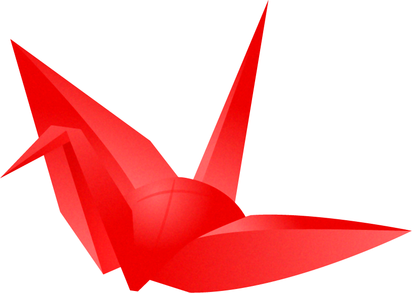 折り鶴イラスト/折り紙