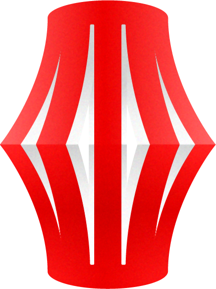 提灯イラスト/折り紙