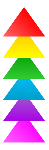 三角綴りイラスト