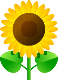 向日葵イラスト