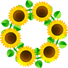 向日葵イラスト4