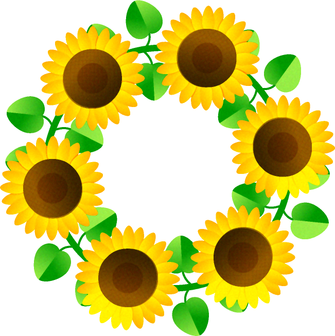 向日葵イラスト4