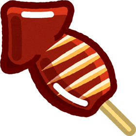 イカ焼きイラスト