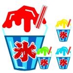 チョコバナナのイラスト