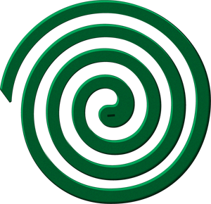 蚊取り線香のイラスト