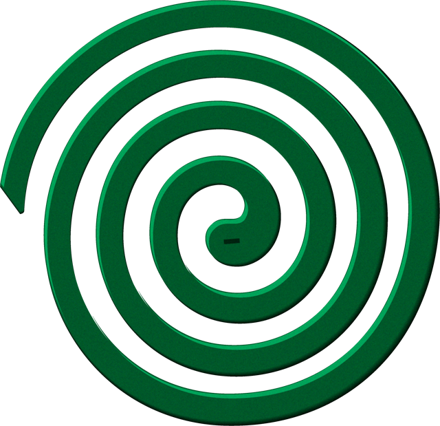 蚊取り線香のイラスト