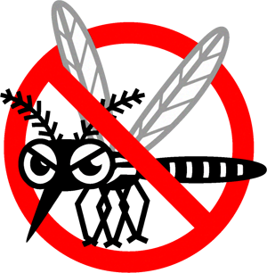 蚊禁止イラスト