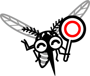 蚊のイラスト/正解