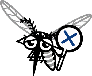 蚊のイラスト/不正回