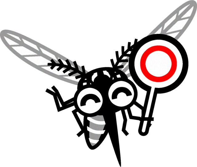 蚊のイラスト/正解