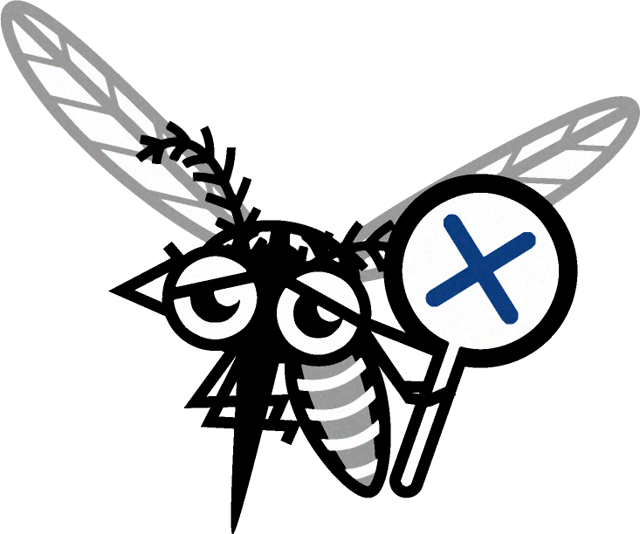 蚊のイラスト/不正回