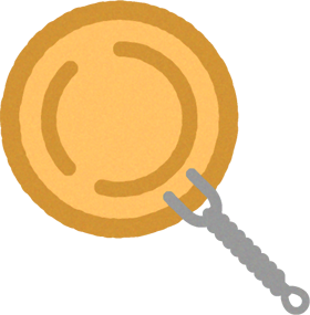 金魚すくいポイのイラスト/コーン生地