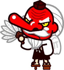 天狗のイラスト